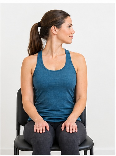 Gentle neck rotation