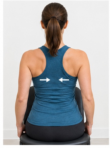 Shoulder-blade squeeze