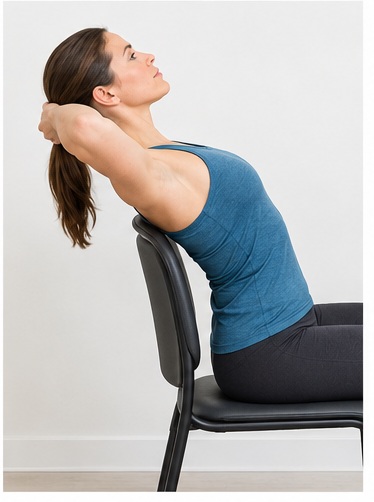 Supported upper-back extension